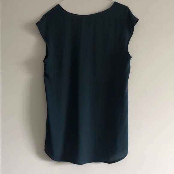 J Crew Emerald green blouse - Picture 2 of 3